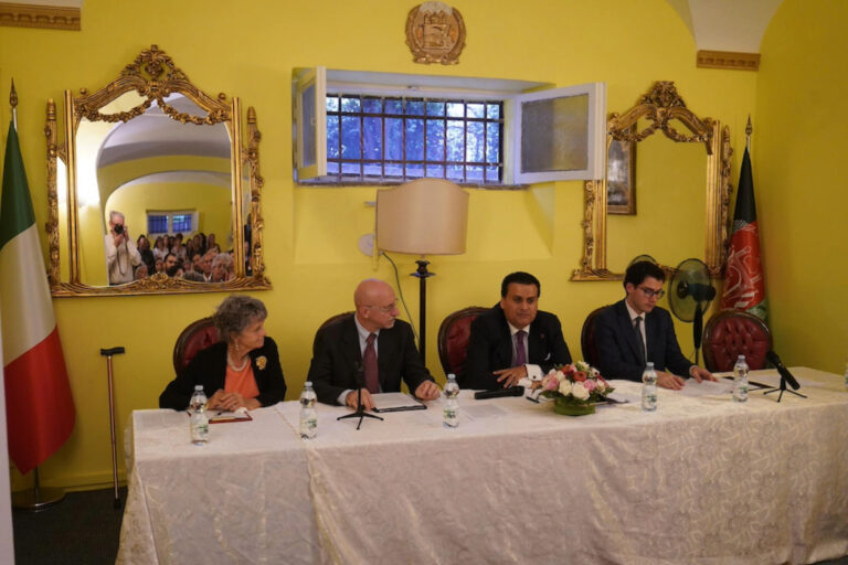Afghanistan, il Premio letterario organizzato nell’ambasciata di Roma